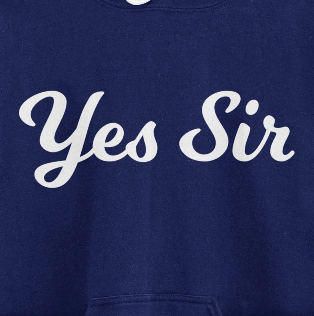 Fantasy Submissive Yes Sir Kinky Pullover Hoodie