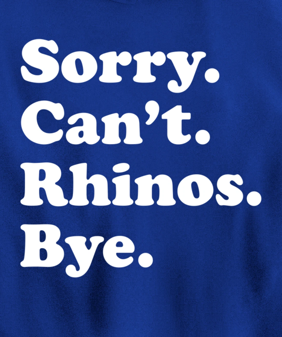 Funny Rhino Rhinoceros Gift for Men Women Boys or Girls Pullover Hoodie
