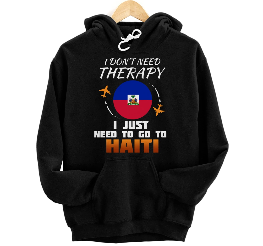 Haitian Flag I Haiti Flag I Vacation Haiti Pullover Hoodie