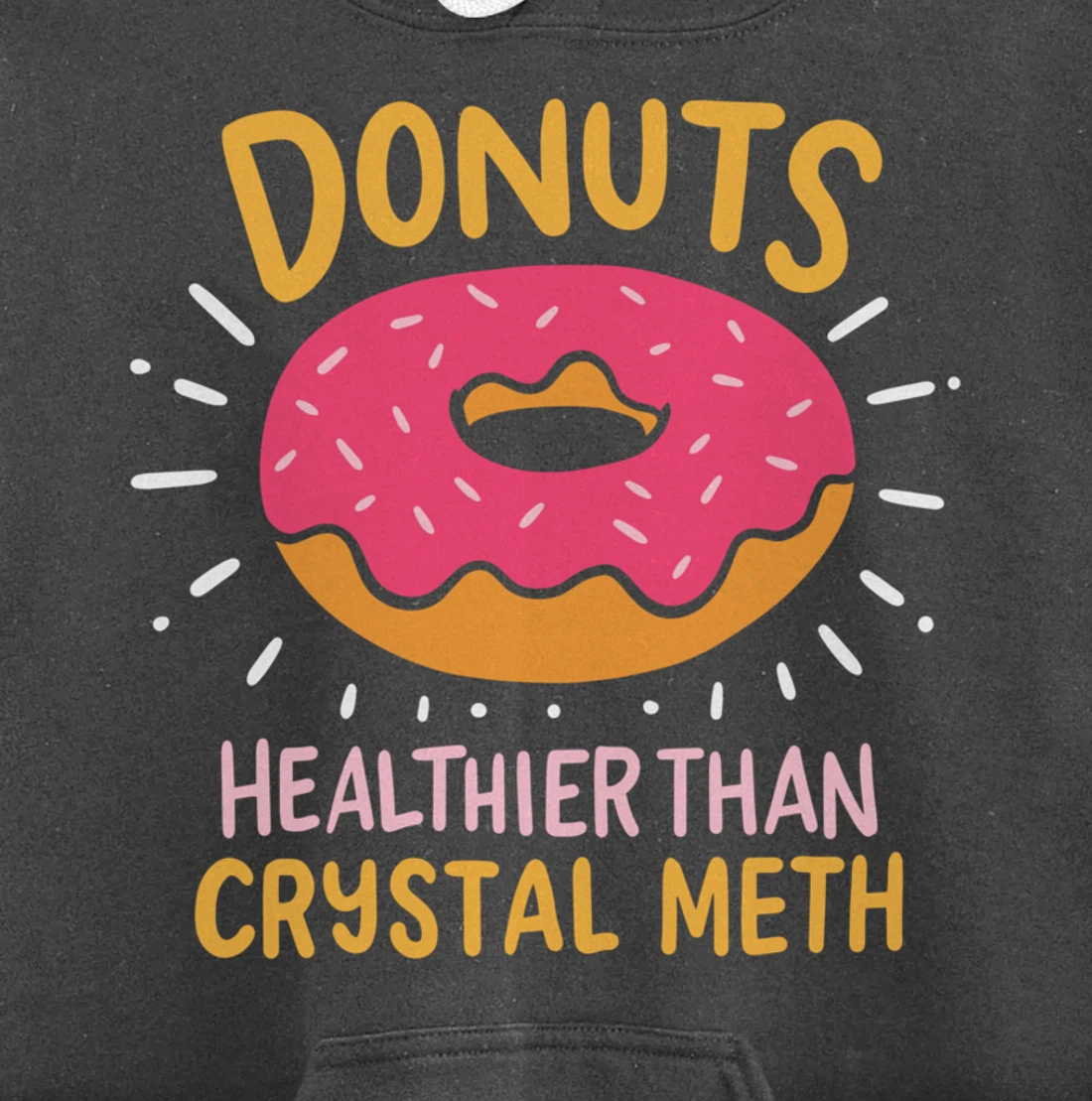 Donut Party Gift For A Donut Lover Pullover Hoodie