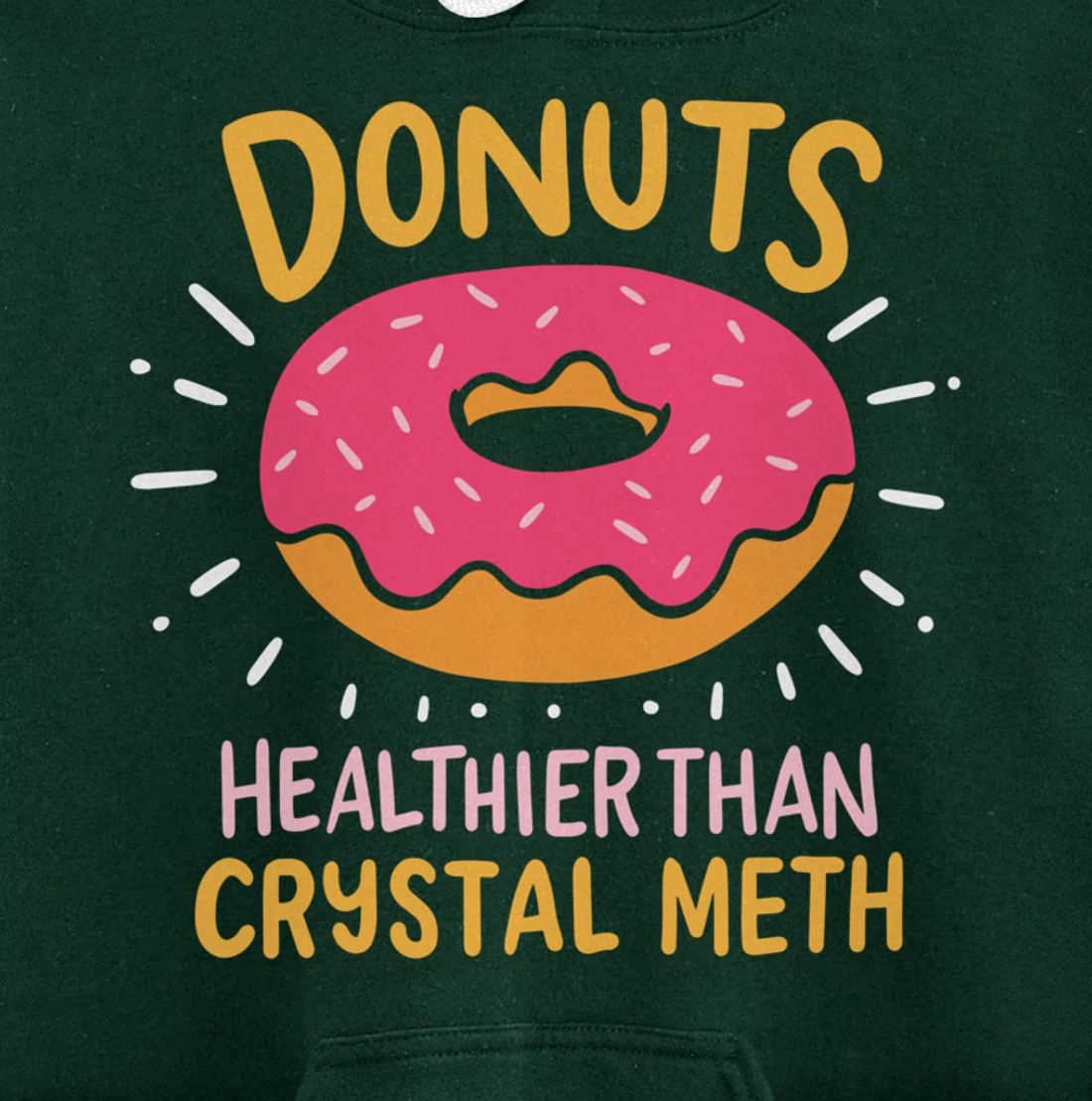 Donut Party Gift For A Donut Lover Pullover Hoodie