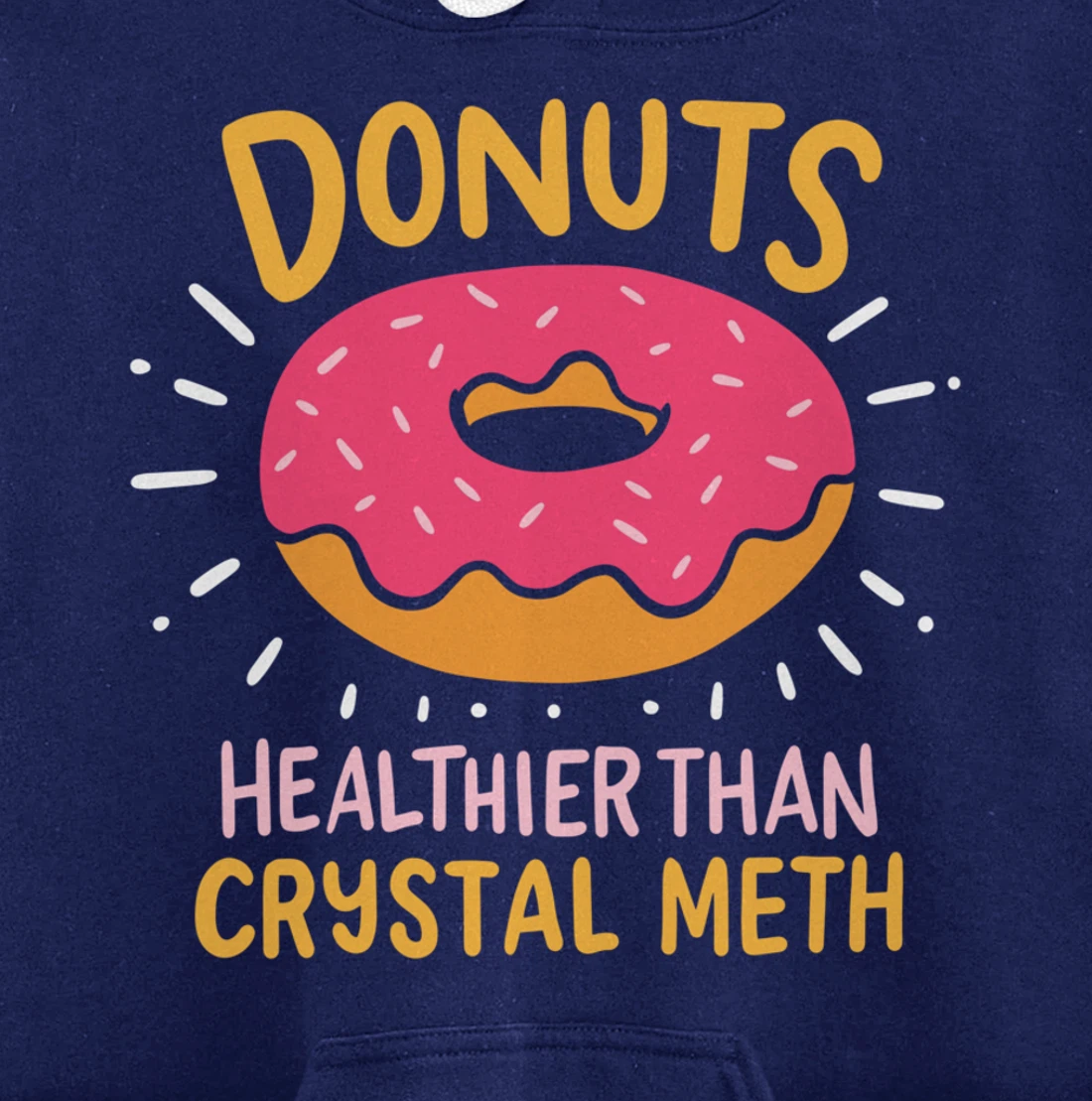 Donut Party Gift For A Donut Lover Pullover Hoodie
