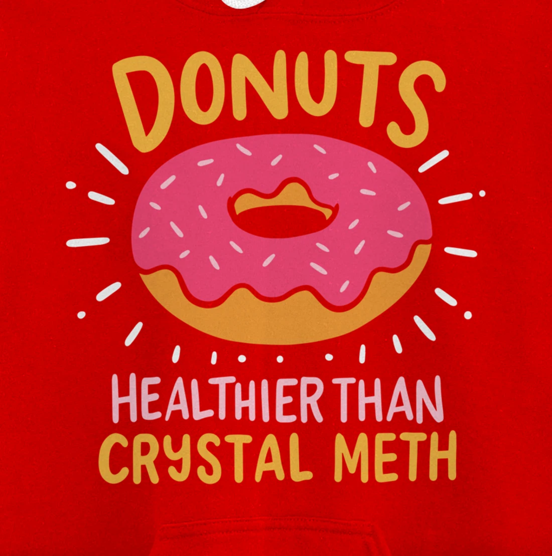 Donut Party Gift For A Donut Lover Pullover Hoodie