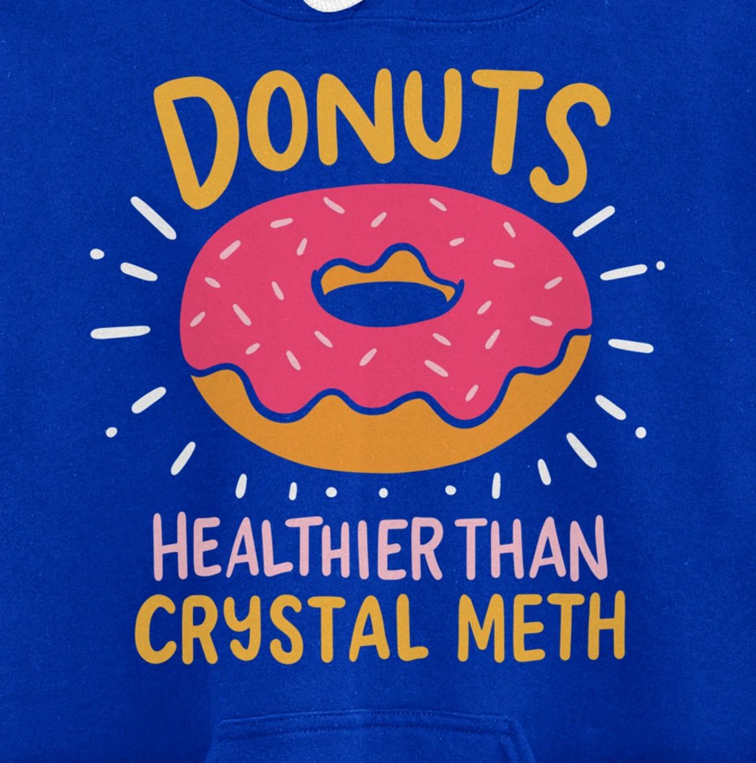 Donut Party Gift For A Donut Lover Pullover Hoodie