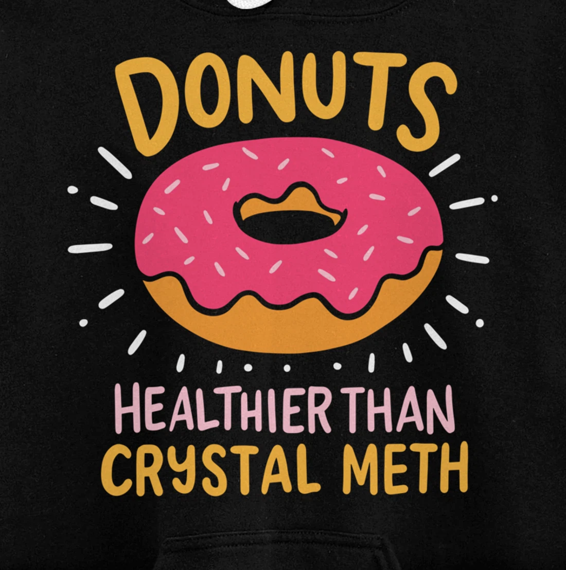 Donut Party Gift For A Donut Lover Pullover Hoodie