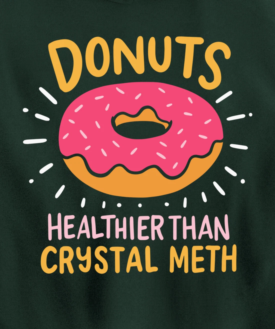 Donut Party Gift For A Donut Lover Pullover Hoodie