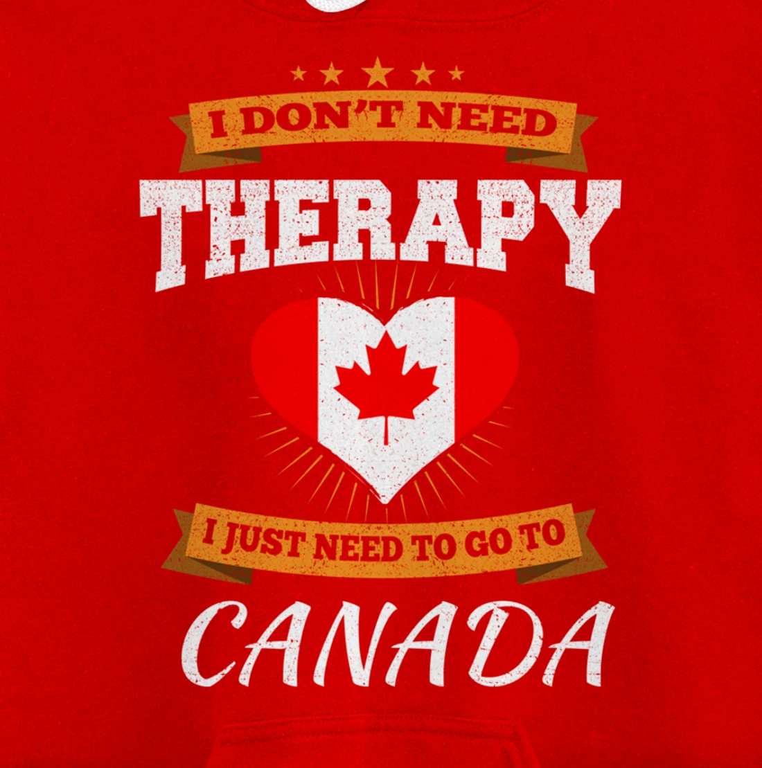 Canadian Flag I Vacation Gift I Funny Canada Pullover Hoodie