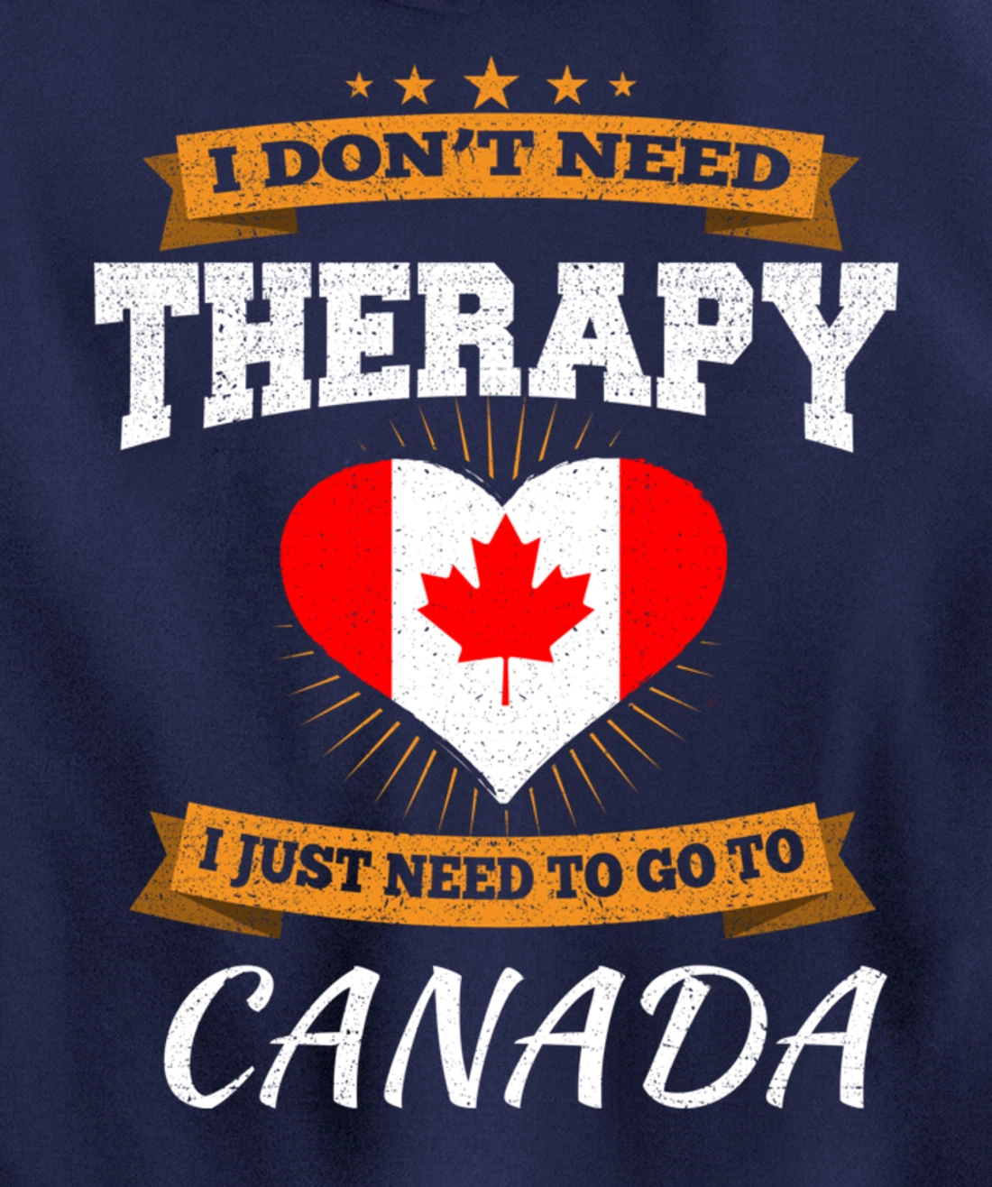 Canadian Flag I Vacation Gift I Funny Canada Pullover Hoodie
