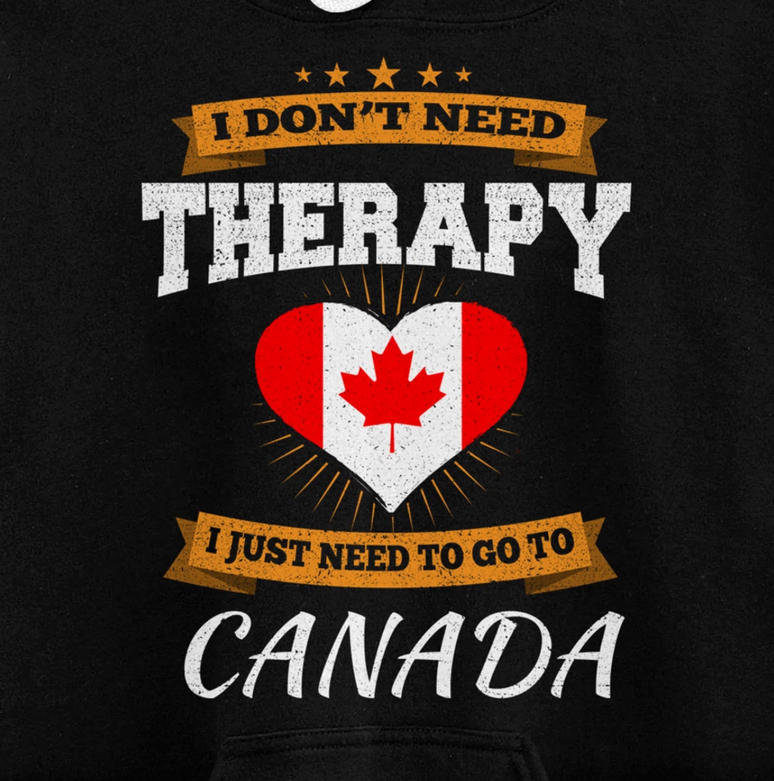 Canadian Flag I Vacation Gift I Funny Canada Pullover Hoodie