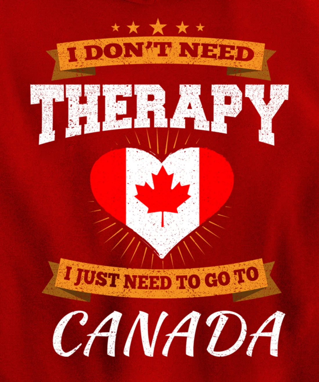 Canadian Flag I Vacation Gift I Funny Canada Pullover Hoodie