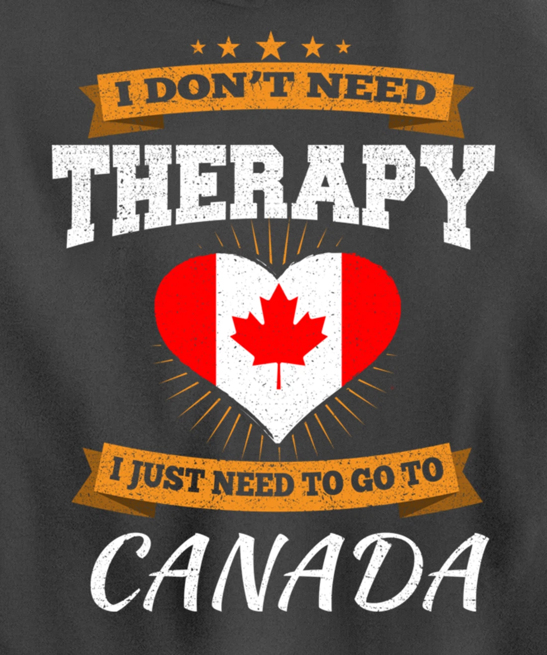 Canadian Flag I Vacation Gift I Funny Canada Pullover Hoodie