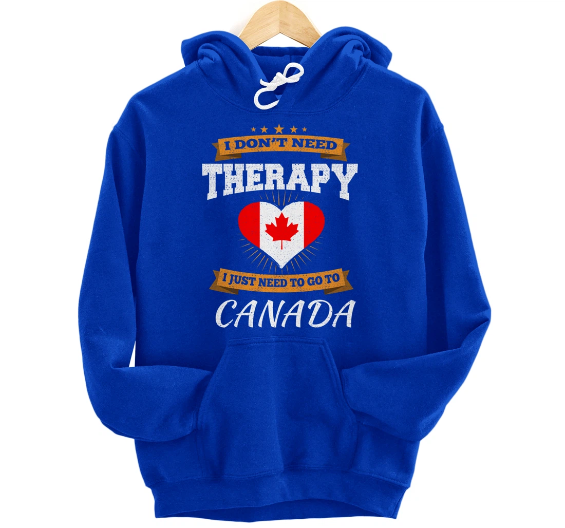 Canadian Flag I Vacation Gift I Funny Canada Pullover Hoodie
