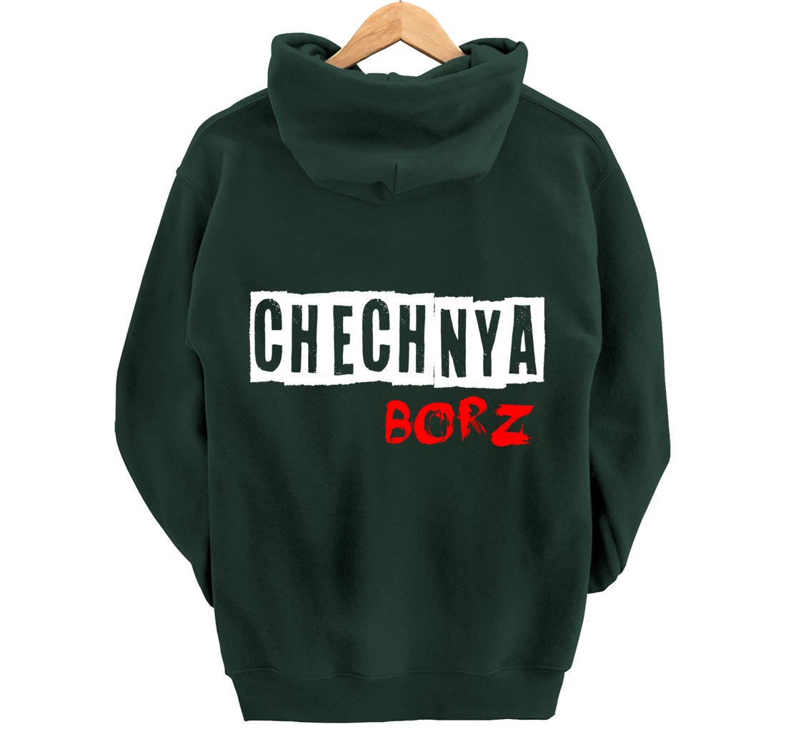 Chechnya Borz, Chechen Power, Chechen Borz, Proud Chechnya Pullover Hoodie