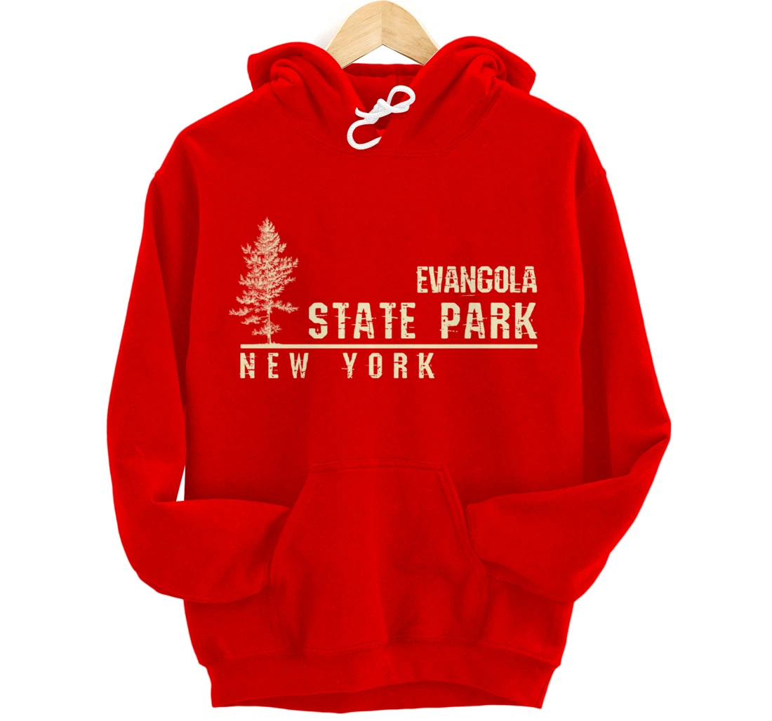 NY Souvenir Gift for Evangola State Park Pullover Hoodie