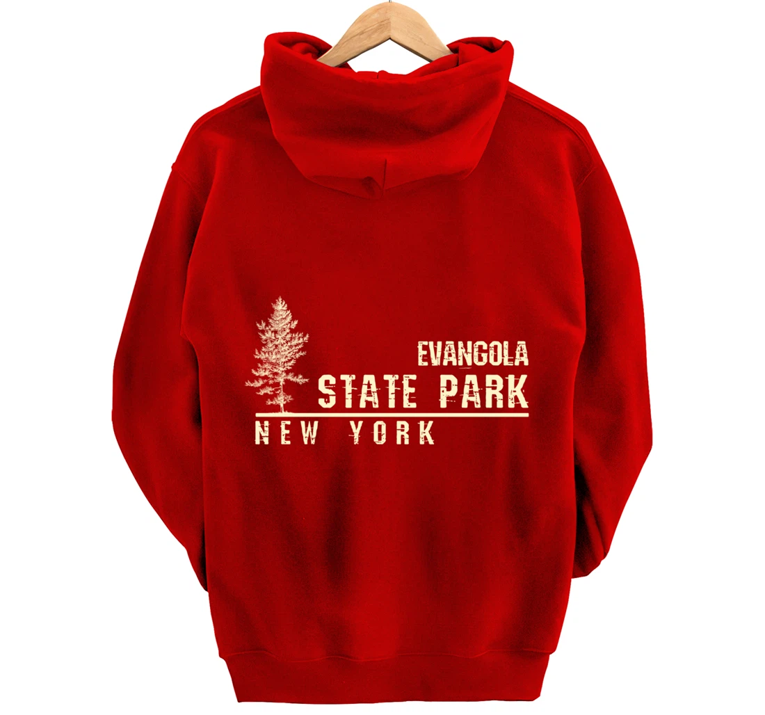 NY Souvenir Gift for Evangola State Park Pullover Hoodie