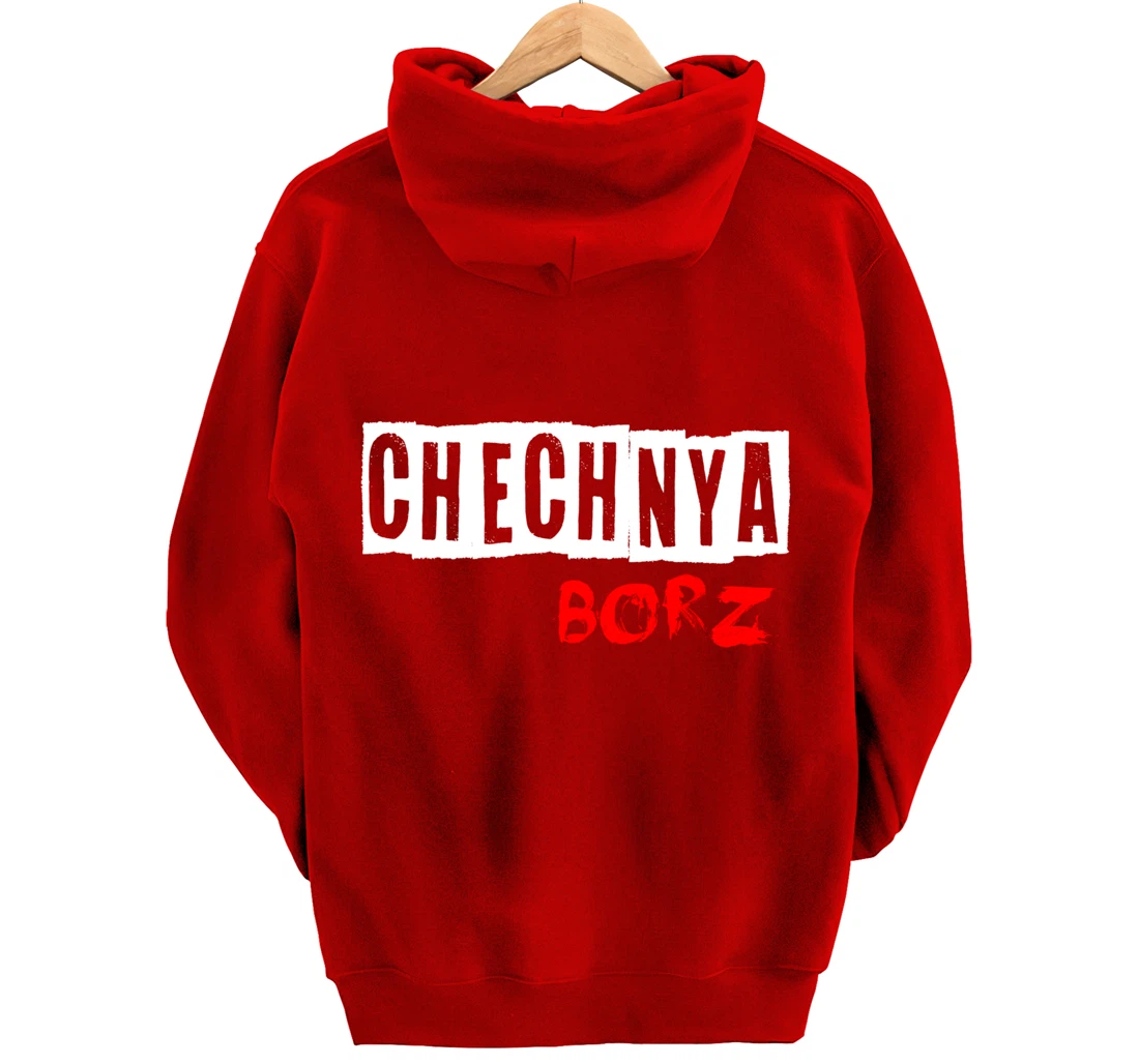 Chechnya Borz, Chechen Power, Chechen Borz, Proud Chechnya Pullover Hoodie