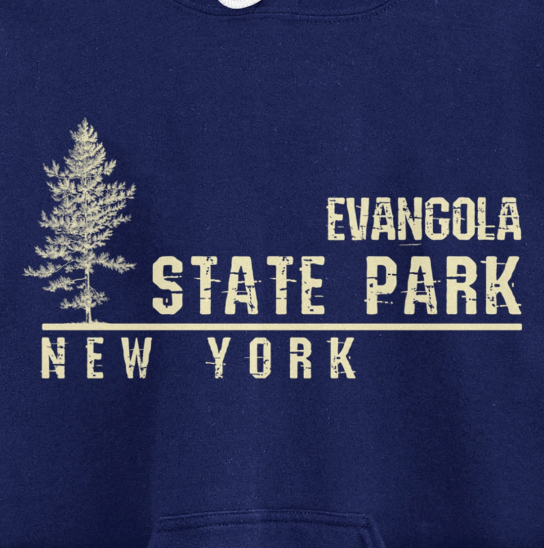 NY Souvenir Gift for Evangola State Park Pullover Hoodie