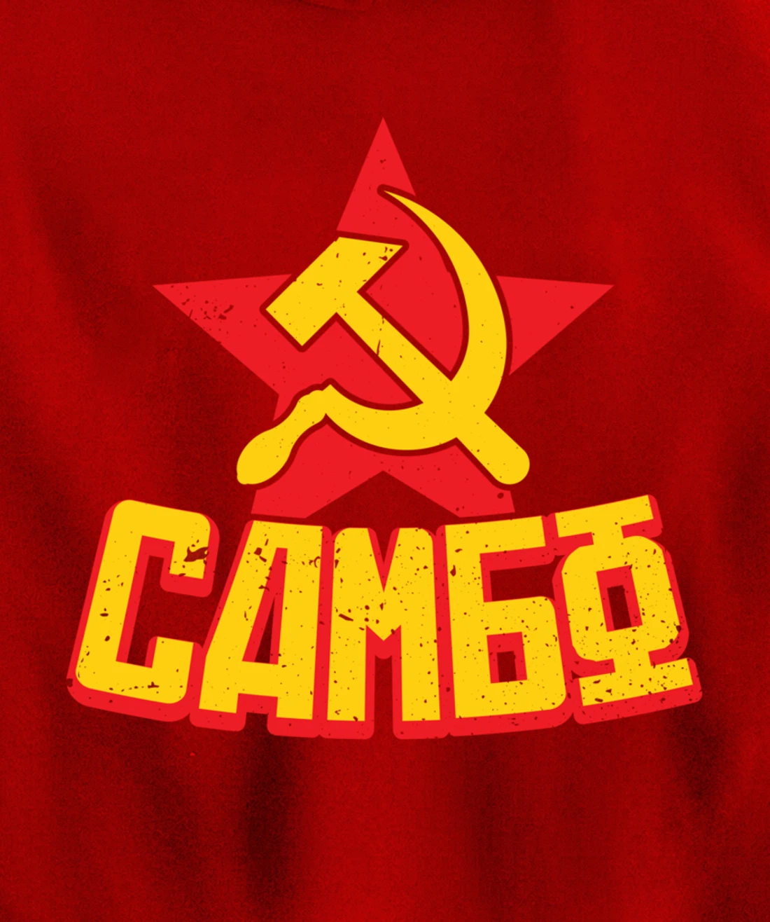 Sambo hammer and sickle combat sambo russian martial arts Pullover Hoodie