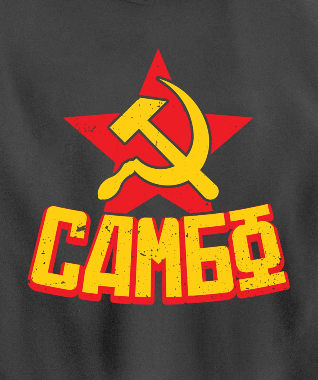Sambo hammer and sickle combat sambo russian martial arts Pullover Hoodie