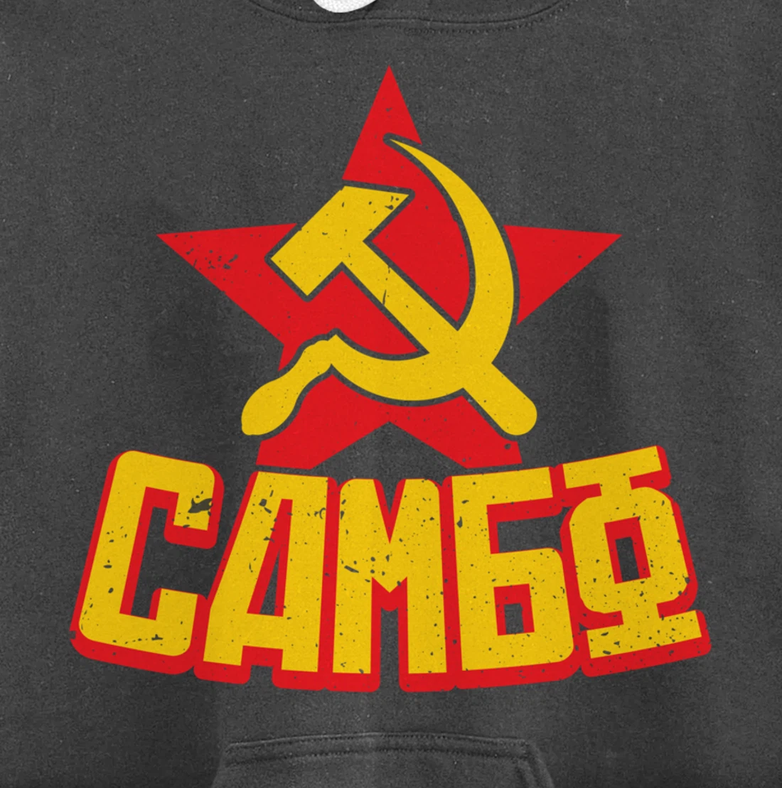 Sambo hammer and sickle combat sambo russian martial arts Pullover Hoodie