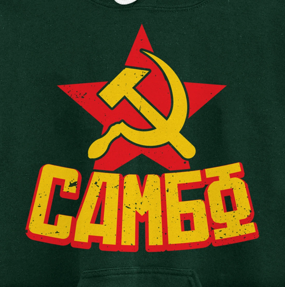 Sambo hammer and sickle combat sambo russian martial arts Pullover Hoodie