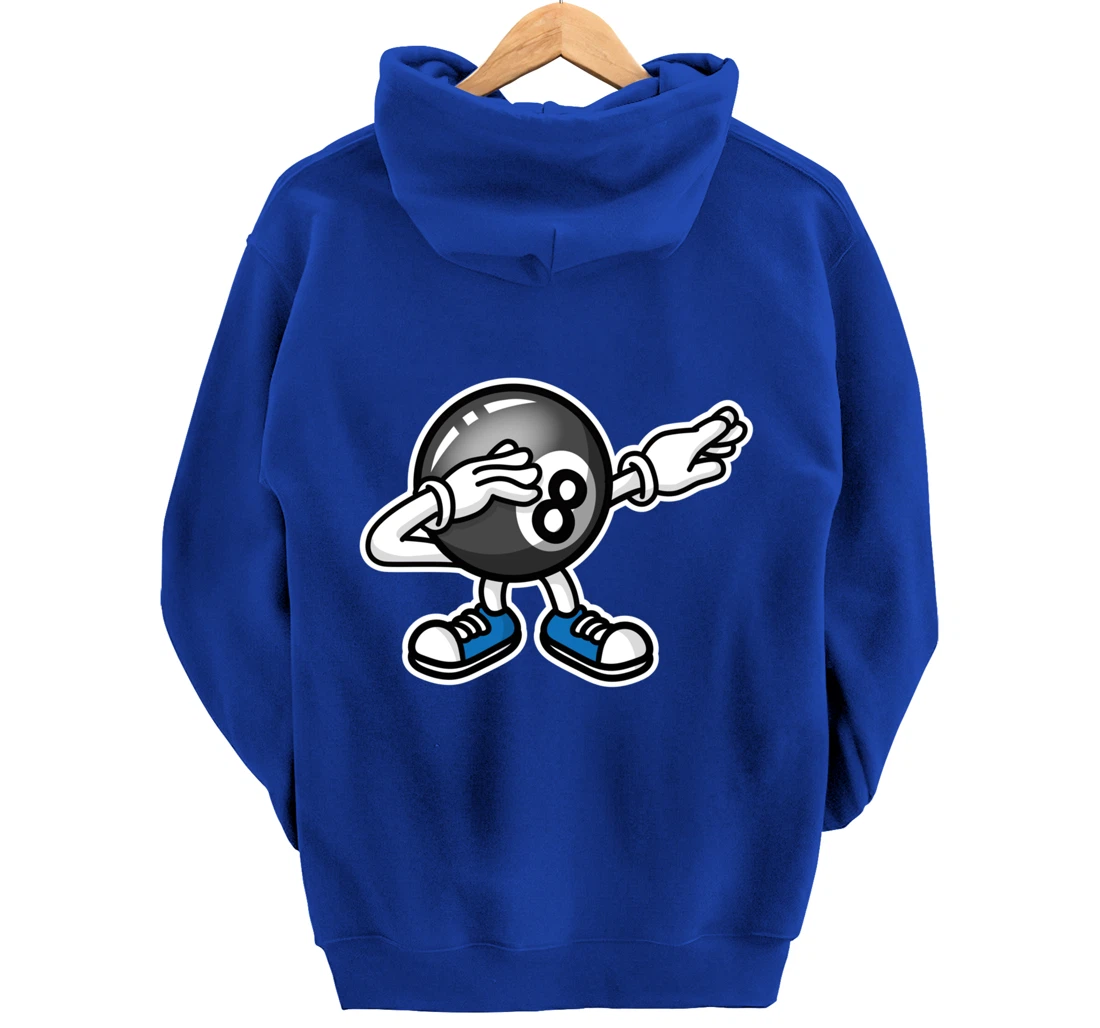Dab dabbing pool billiards billiard ball pool table gift Pullover Hoodie
