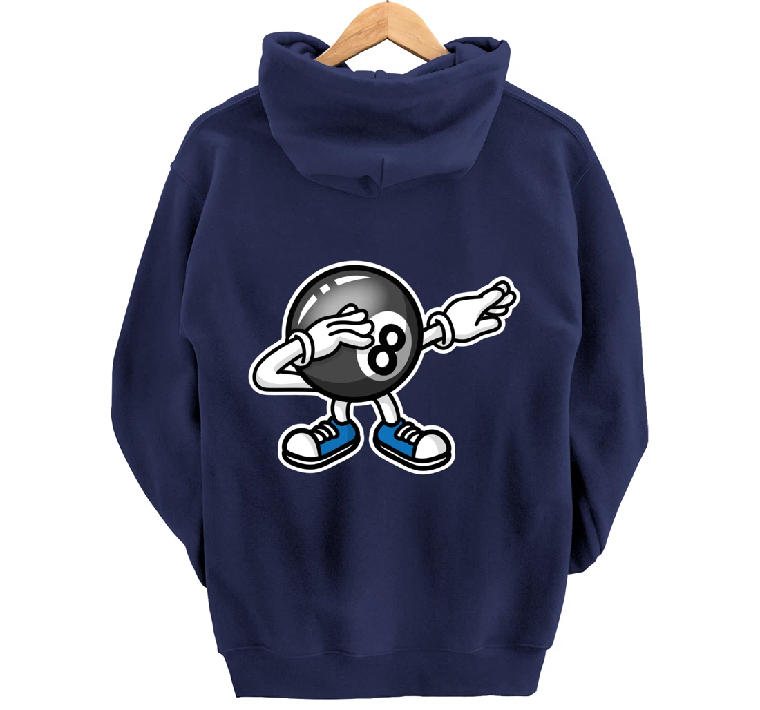Dab dabbing pool billiards billiard ball pool table gift Pullover Hoodie
