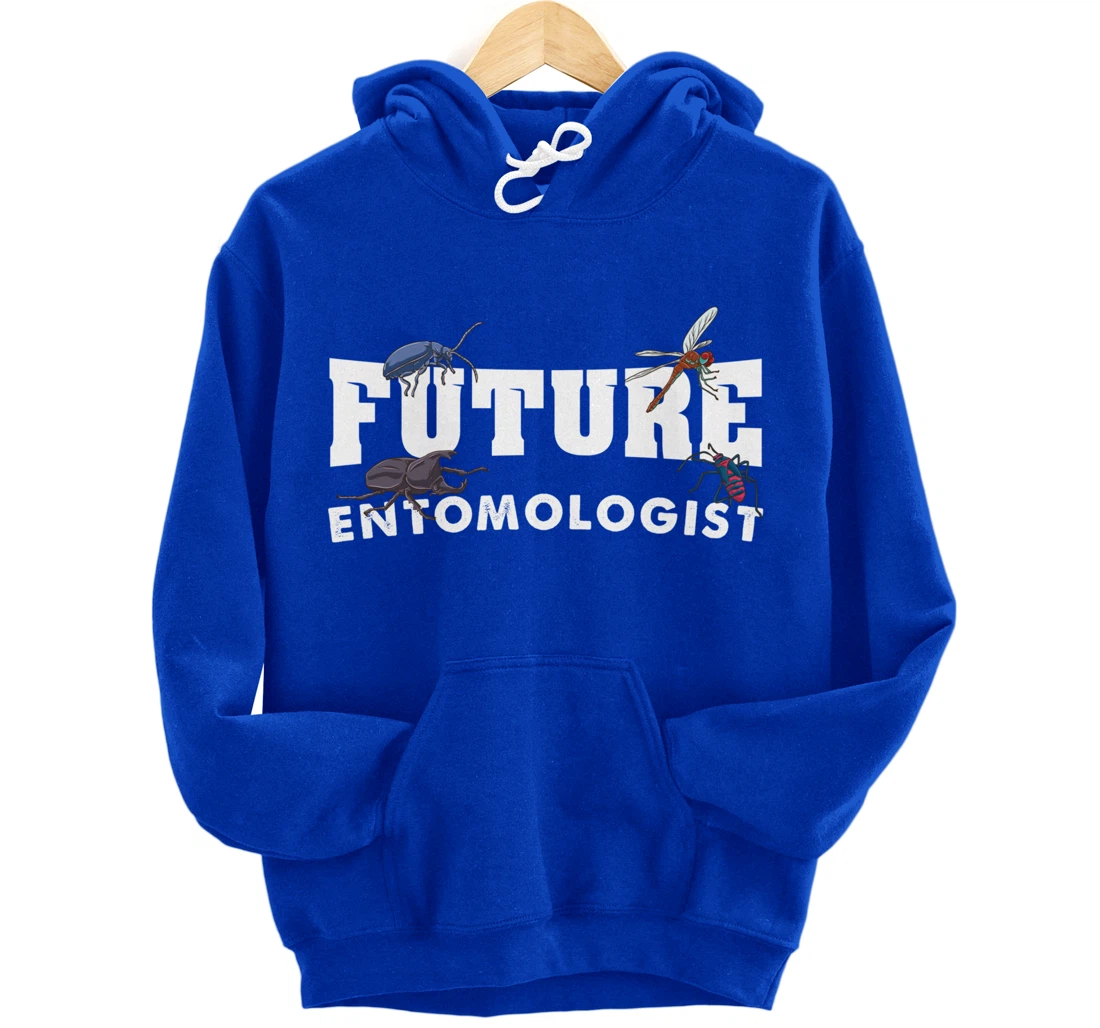 Future Entomologist Insect Lover Gift Pullover Hoodie