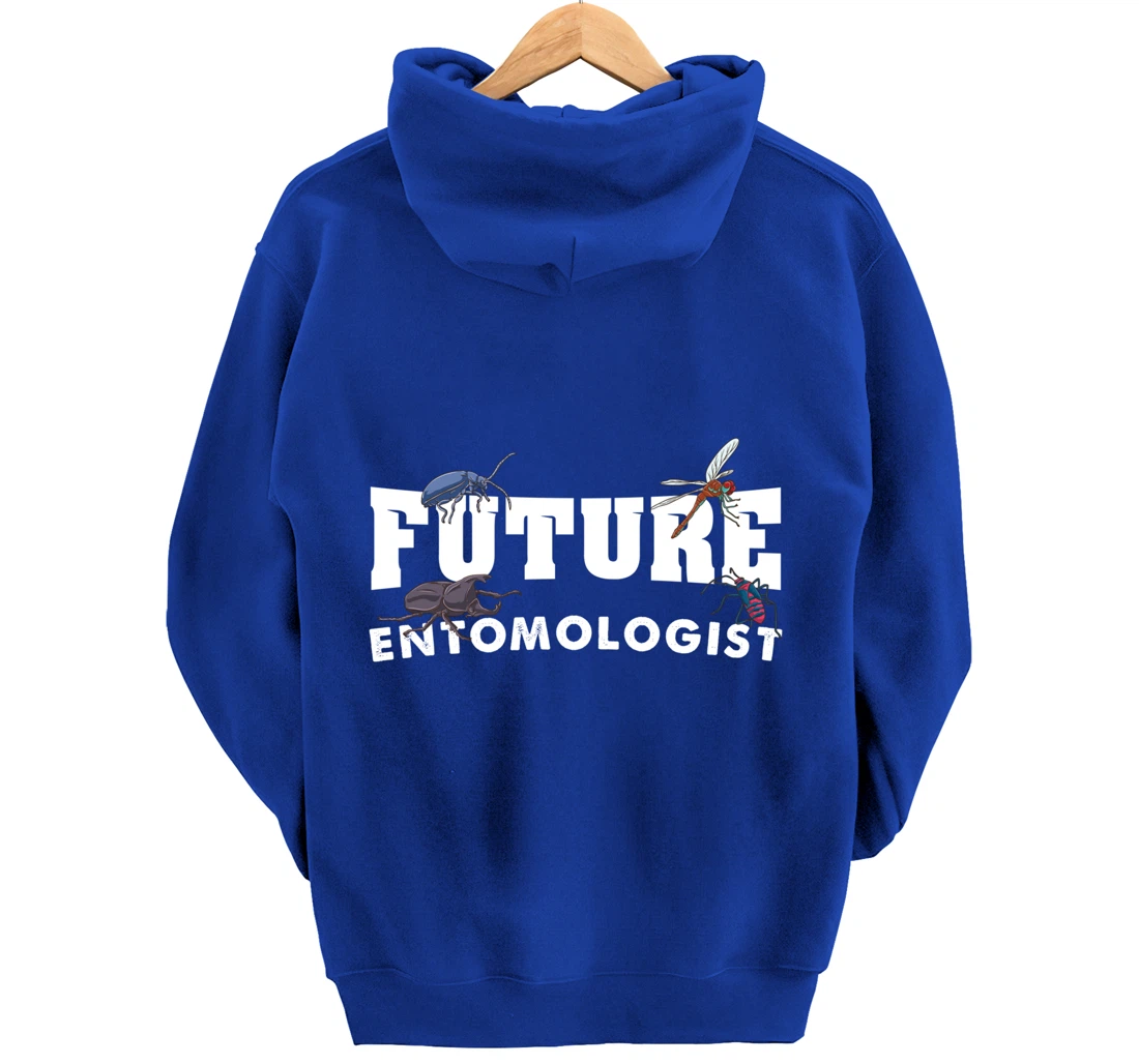 Future Entomologist Insect Lover Gift Pullover Hoodie
