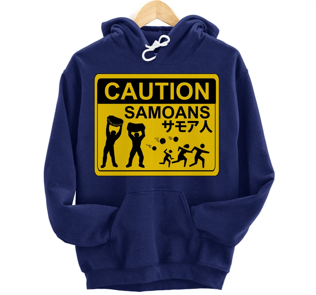 CAUTION SAMOANS by WOTUFAKA! Pullover Hoodie