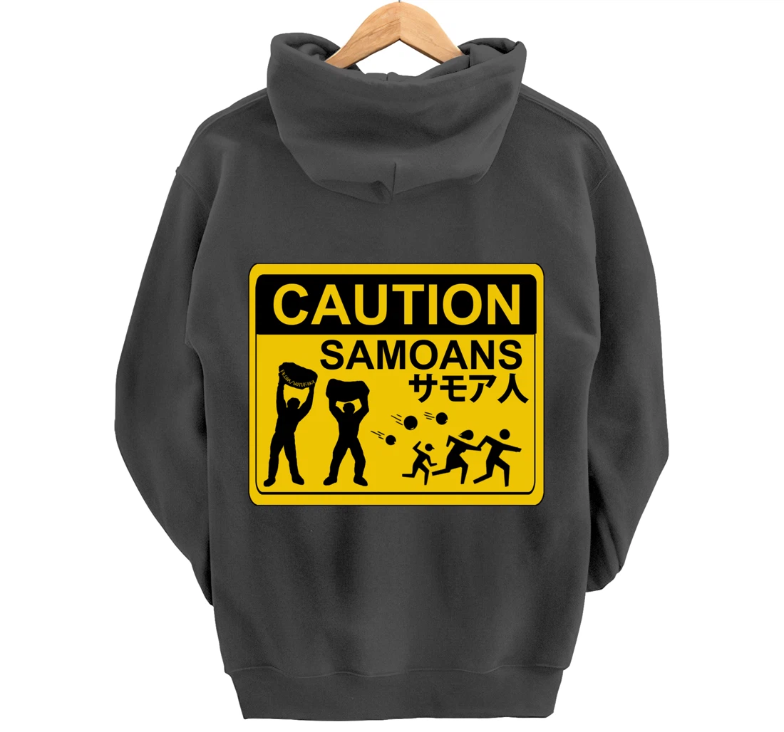 CAUTION SAMOANS by WOTUFAKA! Pullover Hoodie