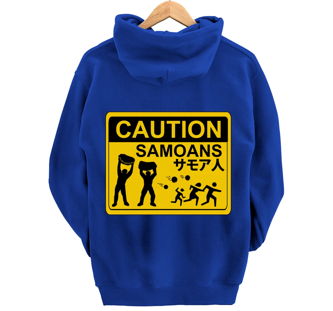 CAUTION SAMOANS by WOTUFAKA! Pullover Hoodie