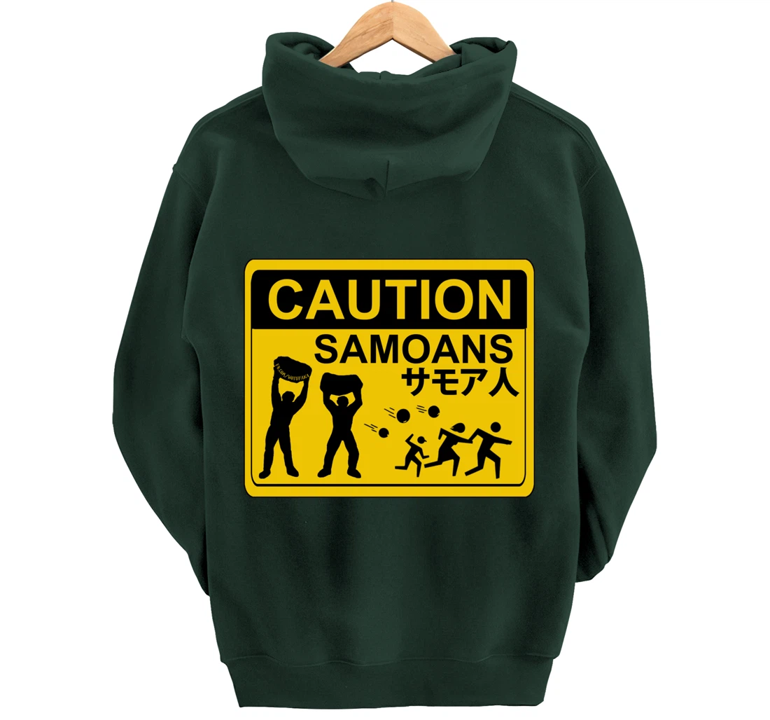 CAUTION SAMOANS by WOTUFAKA! Pullover Hoodie