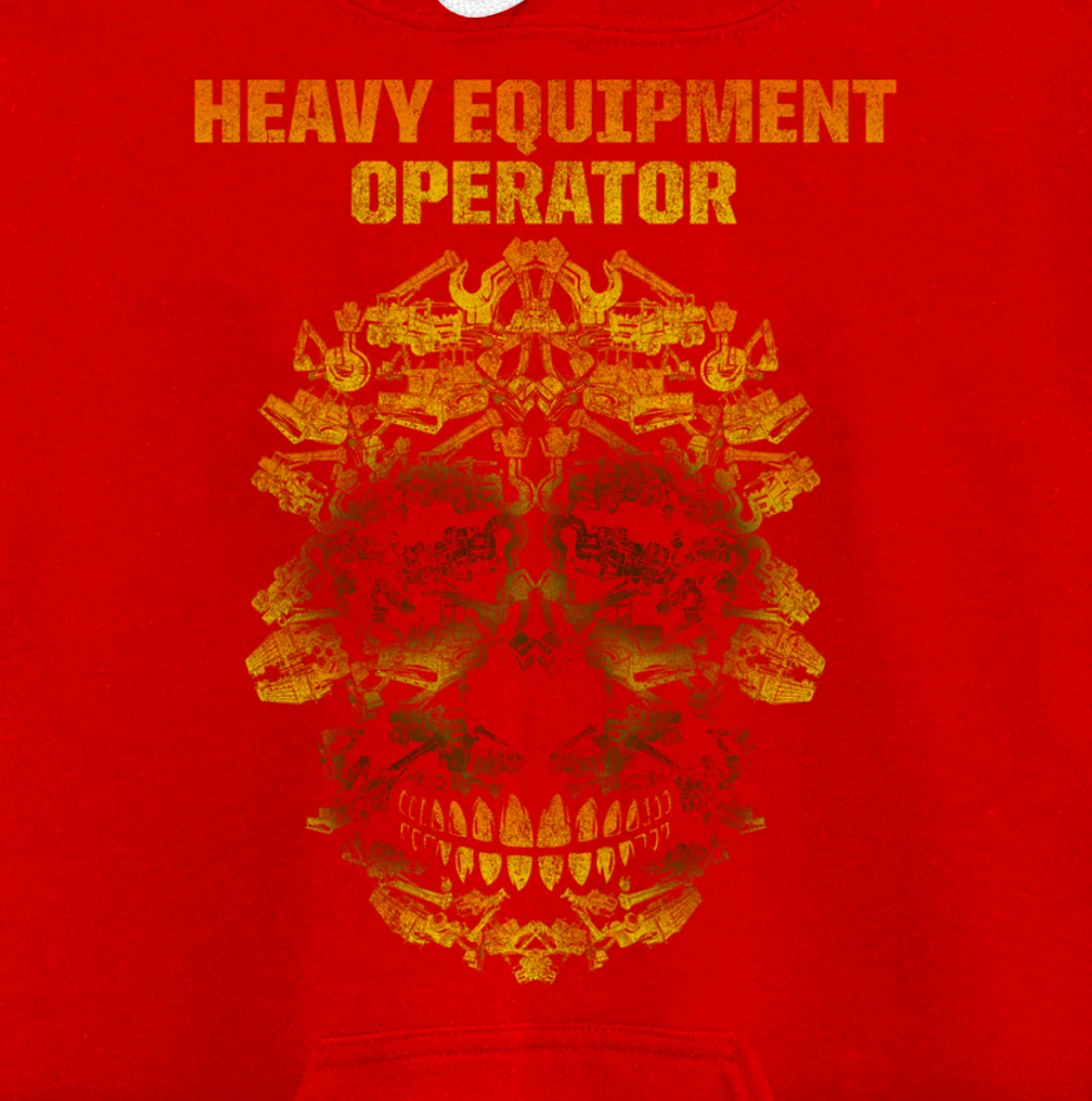 Heavy Equipment Operator Fun Skills Funny Driver Pullover Hoodie