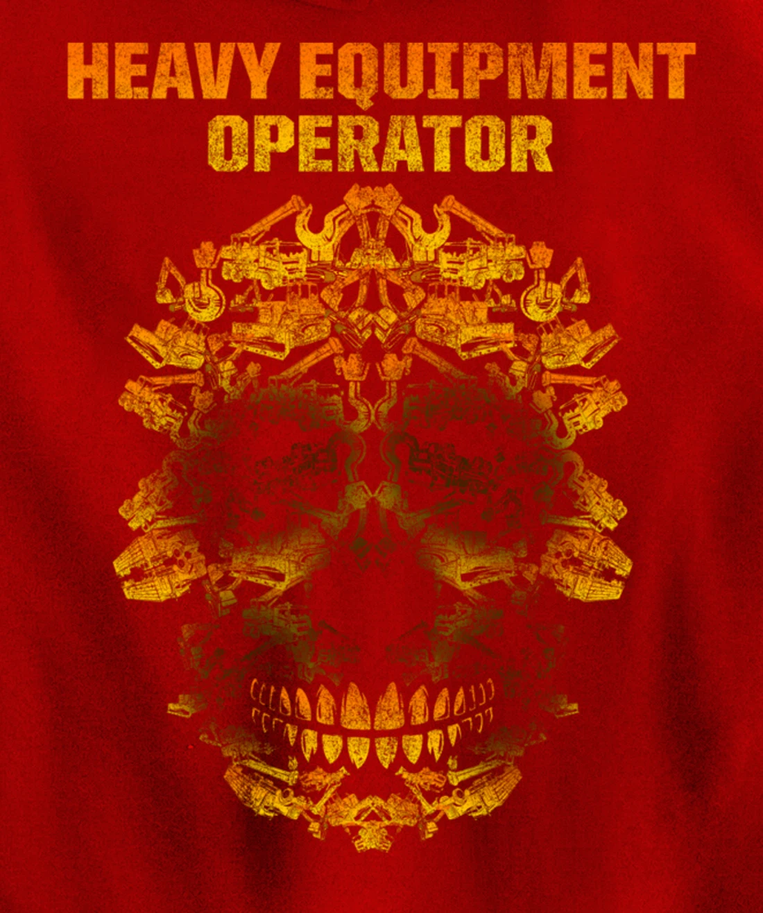 Heavy Equipment Operator Fun Skills Funny Driver Pullover Hoodie