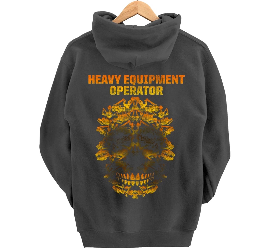 Heavy Equipment Operator Fun Skills Funny Driver Pullover Hoodie