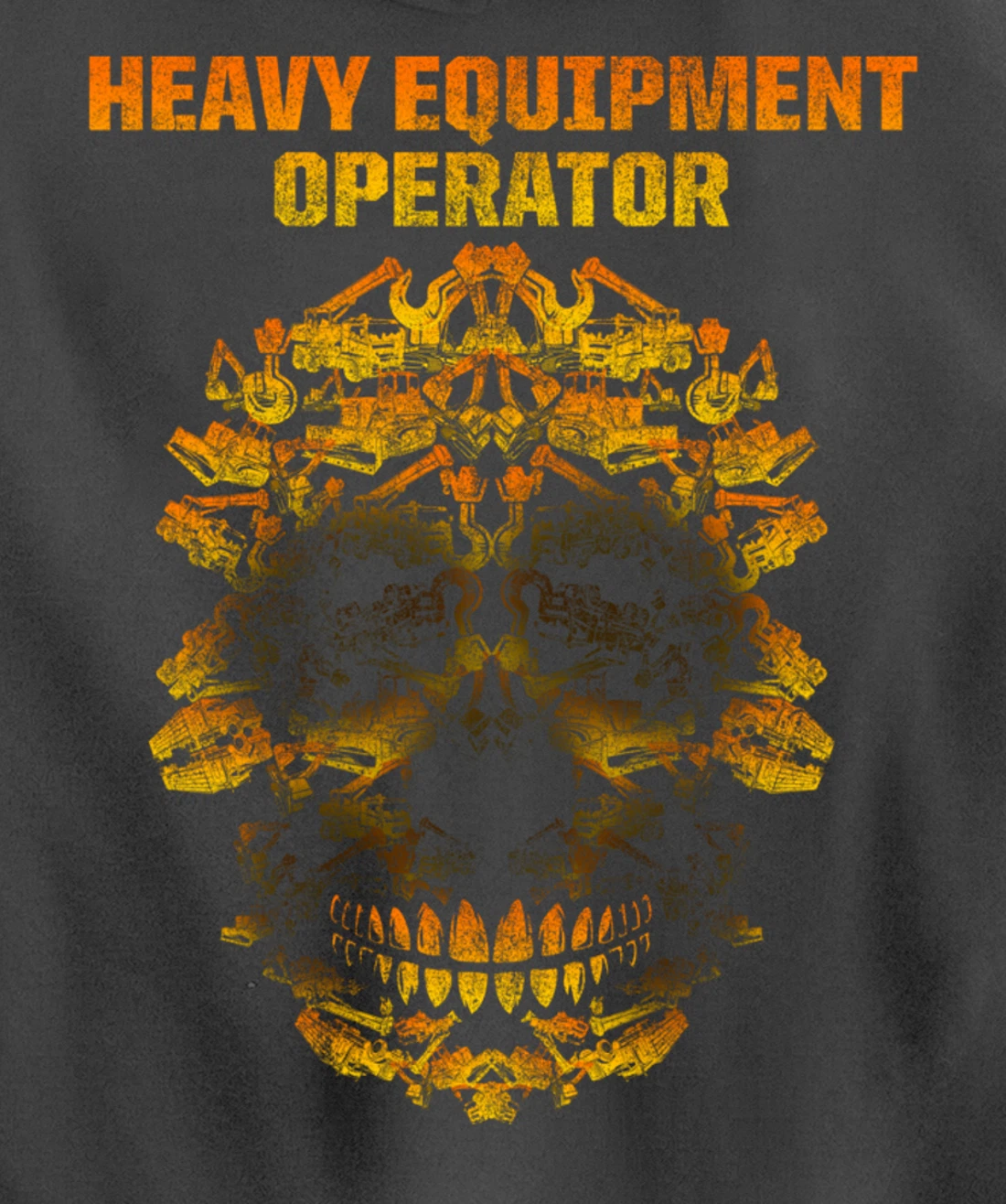 Heavy Equipment Operator Fun Skills Funny Driver Pullover Hoodie