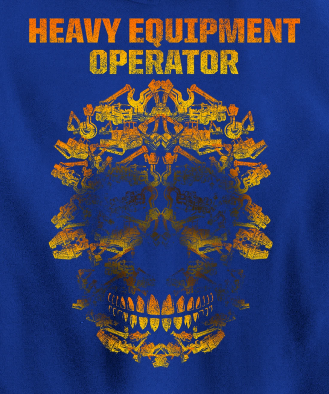 Heavy Equipment Operator Fun Skills Funny Driver Pullover Hoodie