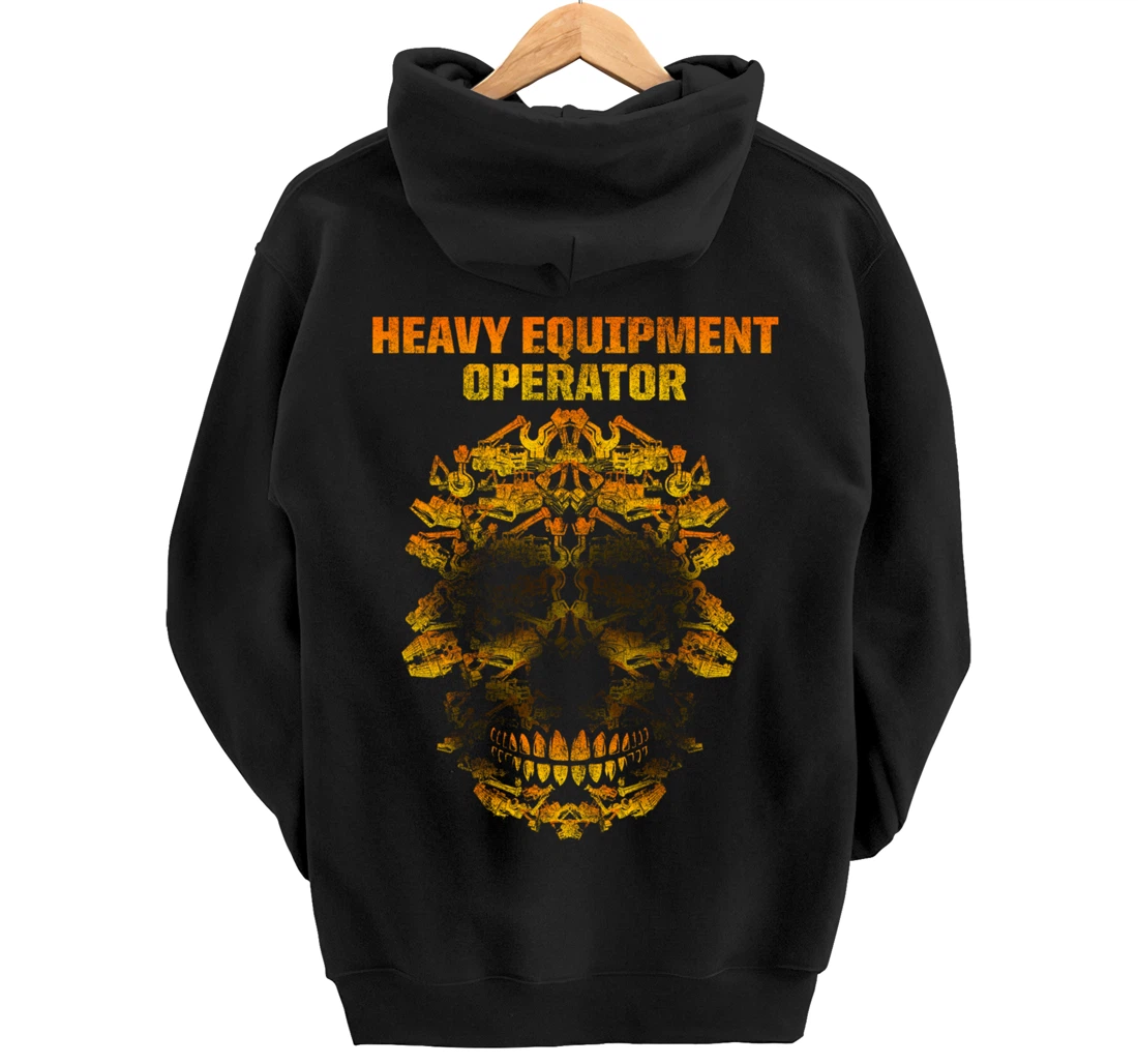 Heavy Equipment Operator Fun Skills Funny Driver Pullover Hoodie