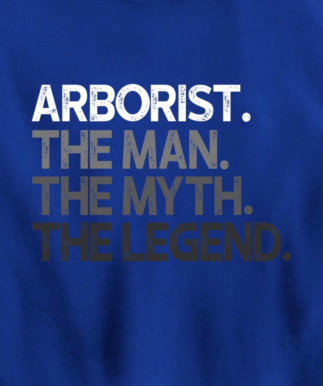 Arborist Gift Man Myth The Legend Pullover Hoodie