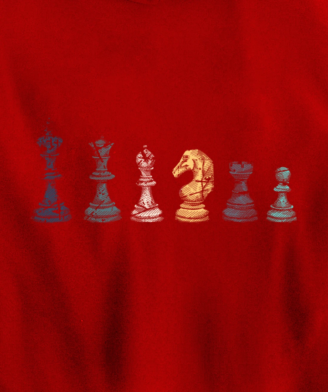 Retro Chess Pullover Hoodie