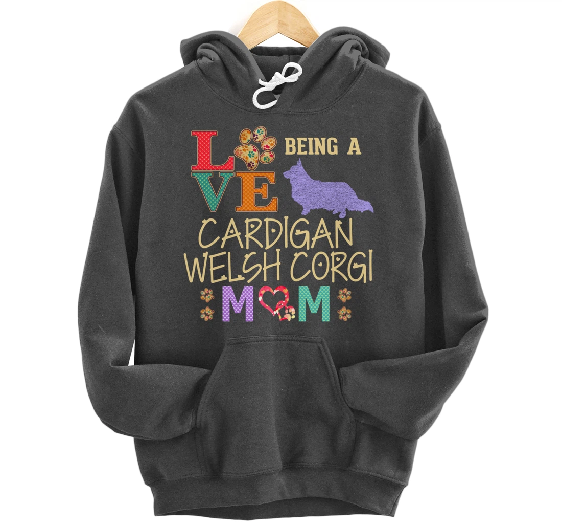 Cardigan Welsh Corgi Shirt Design for Corgi Dog Lovers Pullover Hoodie