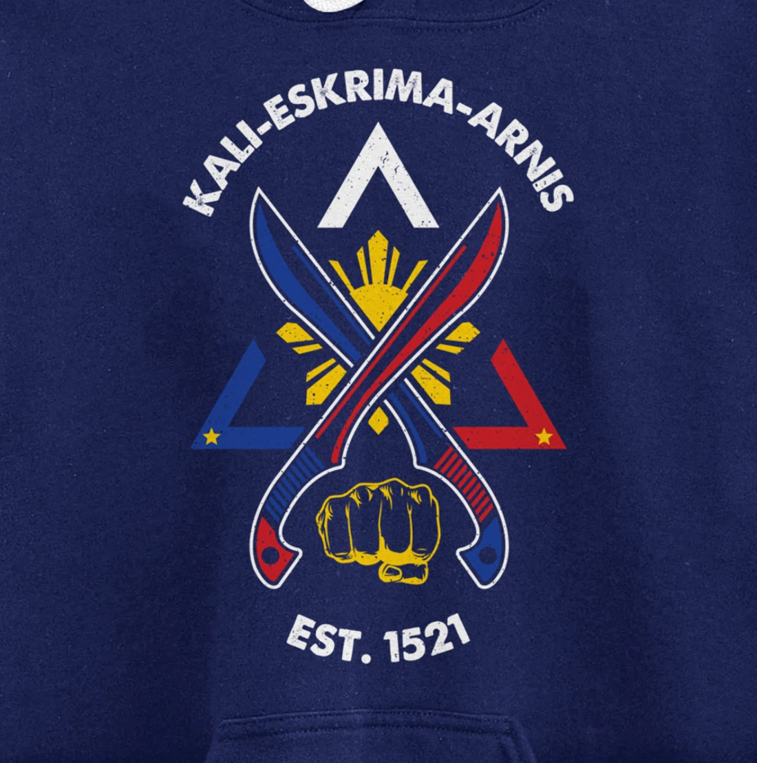 Kali eskrima arnis filipino martial arts eskrimador Pullover Hoodie