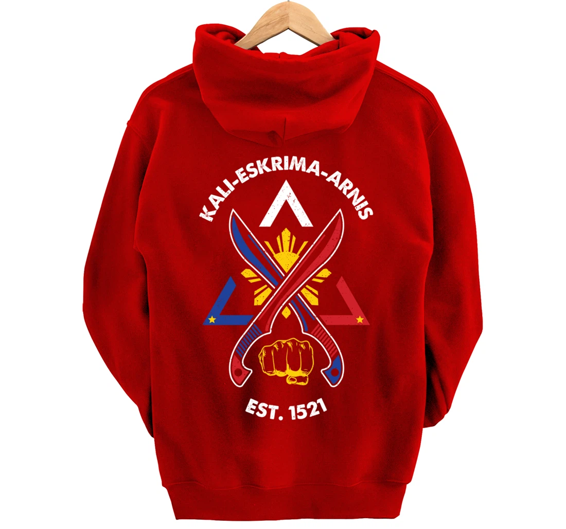 Kali eskrima arnis filipino martial arts eskrimador Pullover Hoodie