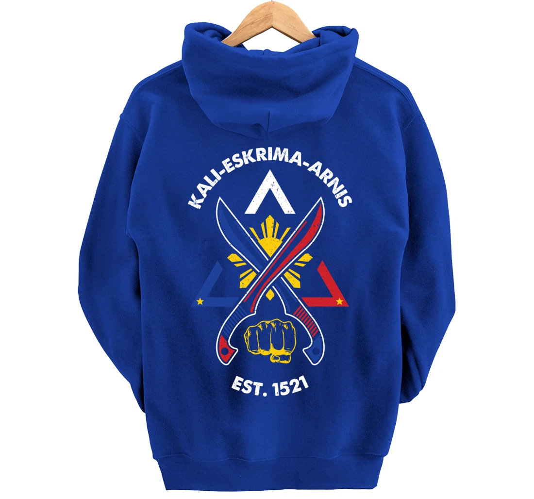 Kali eskrima arnis filipino martial arts eskrimador Pullover Hoodie