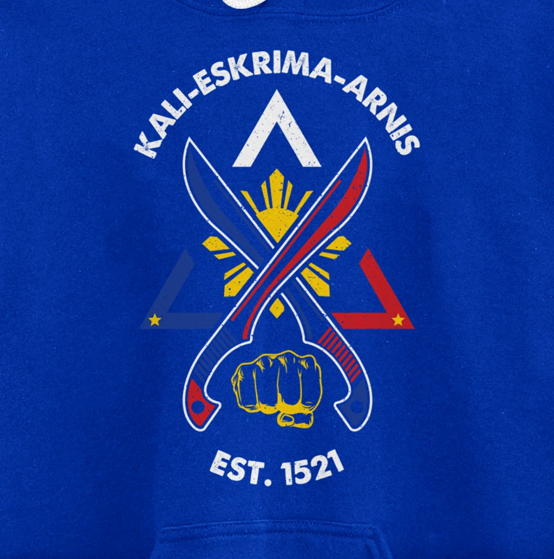Kali eskrima arnis filipino martial arts eskrimador Pullover Hoodie