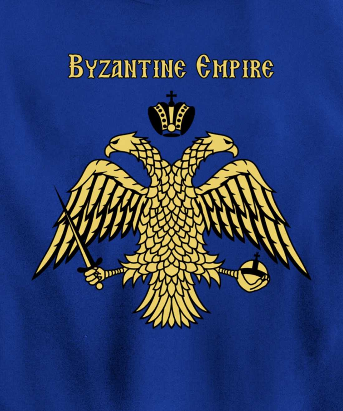 Byzantine Empire Double Headed Eagle Constantinople Pullover Hoodie