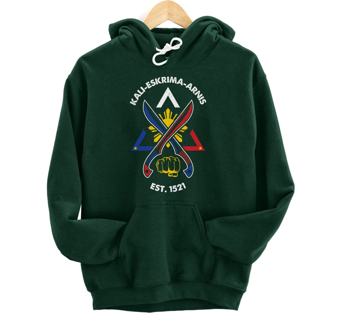 Kali eskrima arnis filipino martial arts eskrimador Pullover Hoodie