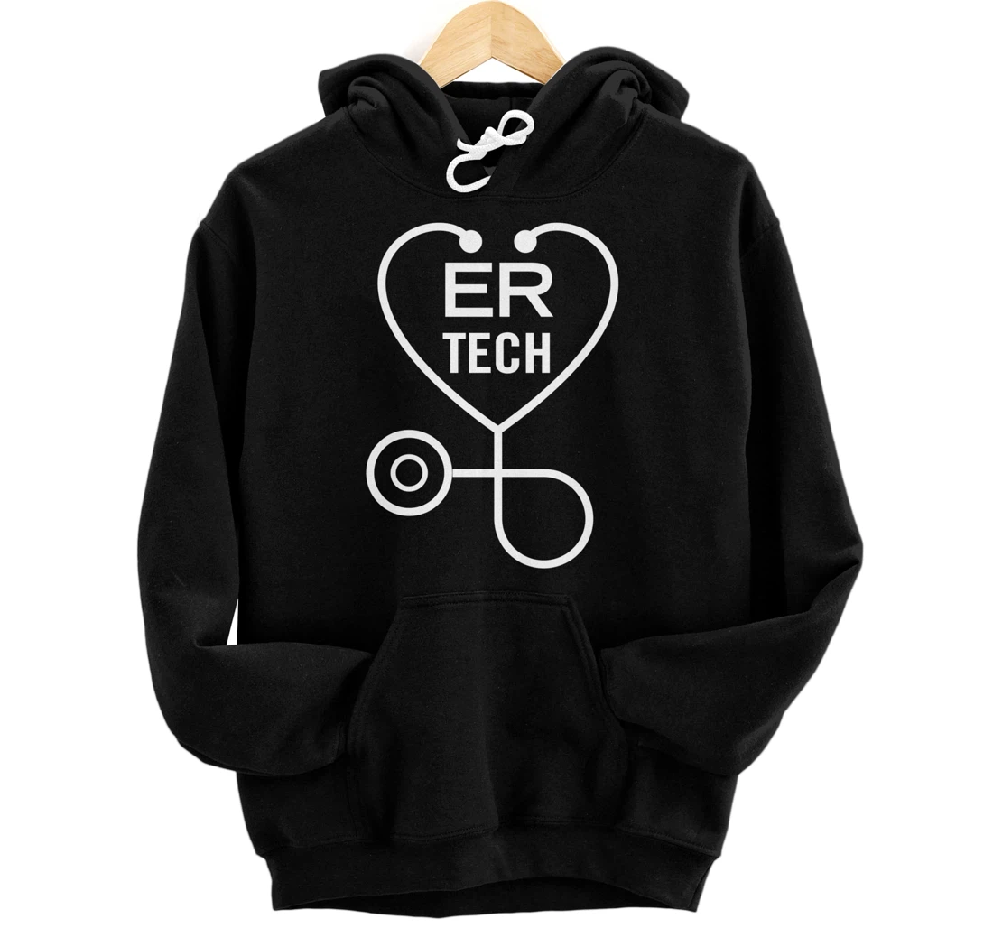 ER Tech Emergency Department Technician Technologist Gift Pullover Hoodie