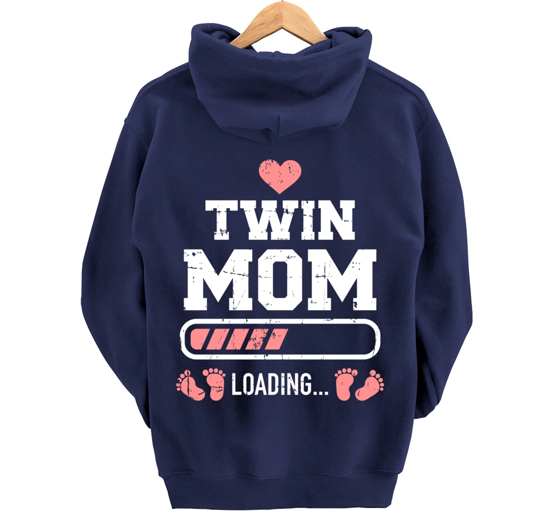 Twin Mom loading Pullover Hoodie